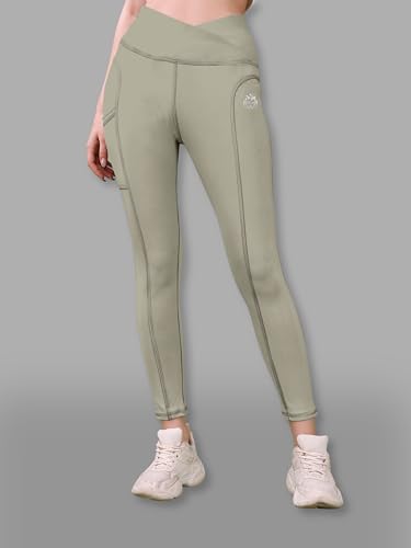 Image of Tight /Pants /Legging with Side Pocket, Stretchy Tights and a high Waist for Women and Girls' use in The Gym,Yoga,Running,Cycling