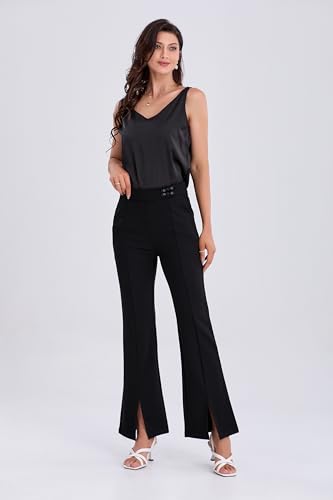 iiimmu Women's Square Open Toe Strappy Sandals With 2.5 IN Kitten Heels, Cute and Elegant Summer Low Heels, PU Leather4