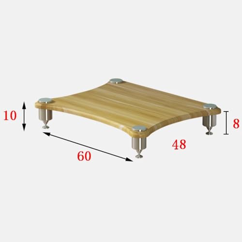 Tour de rangement compacte en bois avec design peu encombrant - 3