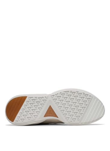 Clarks Para Hombre. 26179691 Zapatillas De Piel Craft Pace Blanco (40), Plano, Cordones, Casual - 7