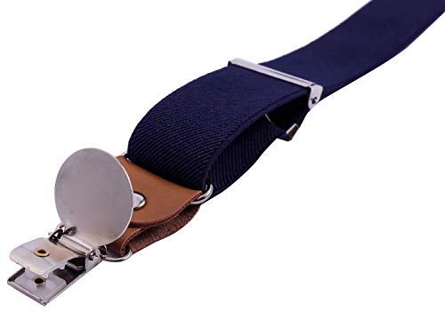 Set de Tirantes y Corbata Ajustable Azul Marino 48" miniatura 3