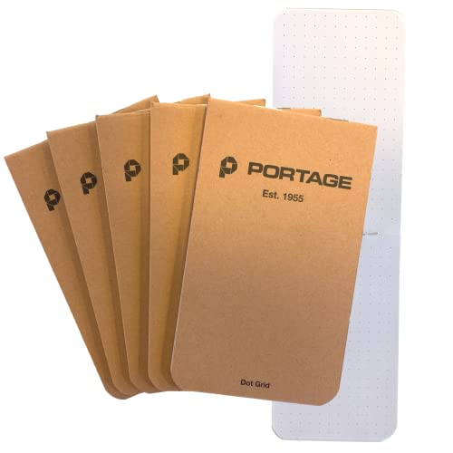 Petit cahier pour notes de terrain à pois : lot de 6 blocs souples pour ne plus rien oublier