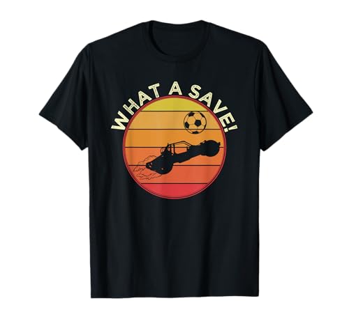 Qué salvamento Vintage Retro Rocket Soccer Car League Camiseta