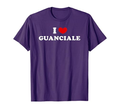 I Love Guanciale, I Heart Guanciale T-Shirt