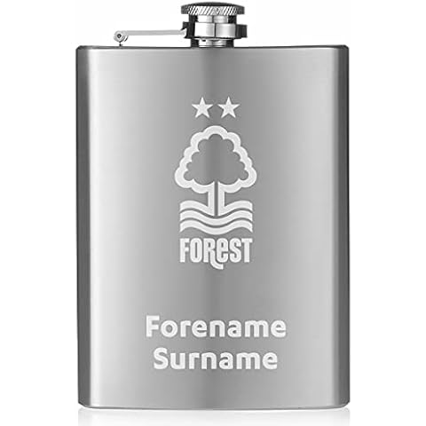 Personalised Nottingham Forest FC Hip Flask Cover