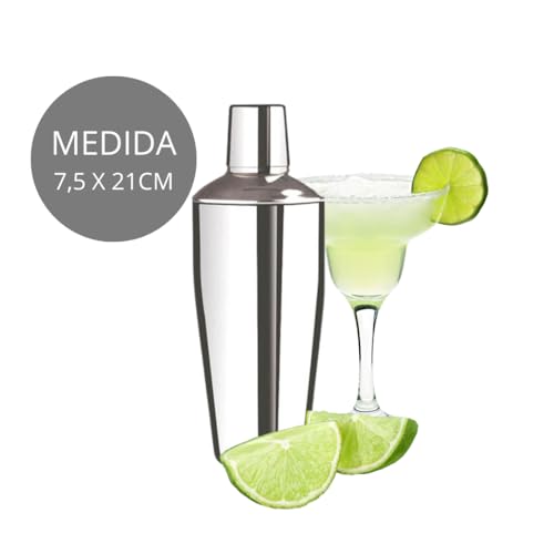 Kit Bar Para Drinks Conjunto 3 Peças Balde De Gelo 900ML + Pegador De Gelo + Coqueteleira 500ML