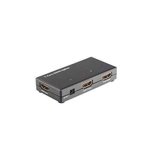 Splitter de video HDMI para solucionar la falta de salidas en pantallas Techly Idata 1080p