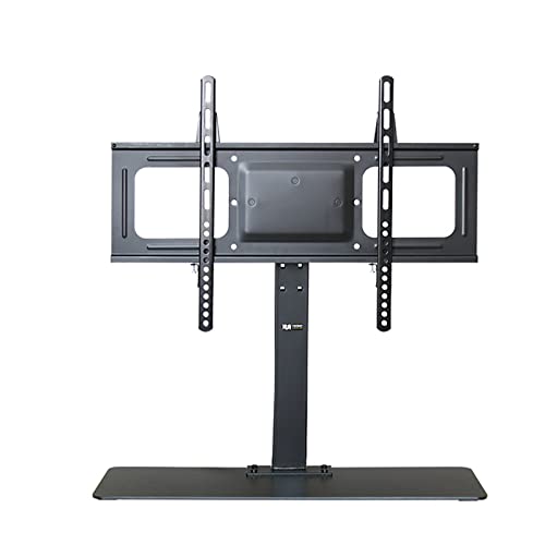 HYJYGM Soporte de TV de pared de mesa, soporte de TV, soporte de TV, se adapta a televisores de 32 a 60 pulgadas, proceso de pulverización mate, base de TV de mesa
