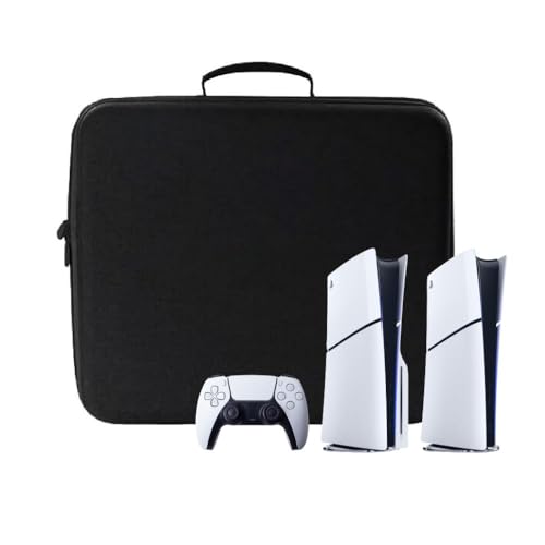 Bolsa Mochila Transporte Para Playstation 5 Slim Digital Ultra e Acessórios Preta