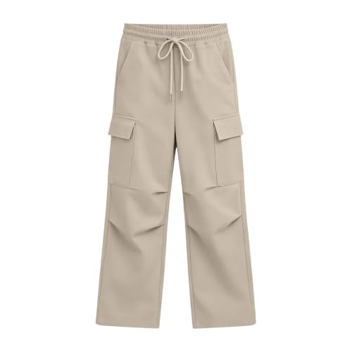 FOCLMP Boys Cargo Sweatpants 4-15 Year Old Kids Baggy School Sweats Husky - image 6