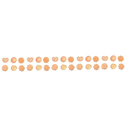 Épingles à cheveux biscuits pour fixer les mèches rebelles des filles avec des clips amusants