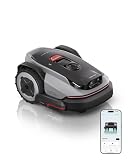 Roborock RockNeo Q110H Robot Lawn Mower, Wire-Free Robotic Lawn Mower with Full-Band RTK + VSLAM Navigation, Auto Mapping, AI Vision Obstacle Avoidance, App Control, 45% Slope, Covers Up to 1/4 Acre