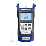 Flylin Fiber Optical Power Meter, Handheld Cable Tester with Visual LCD Display and SC/FC Connector, Troubleshooting Fiber Optic Cable Tester Measuring Scope -70~6dBm - Image 1