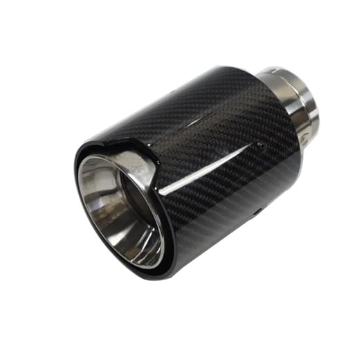 Tuyau d'échappement embout de silencieux carbone universel pour voiture tuning 57-105