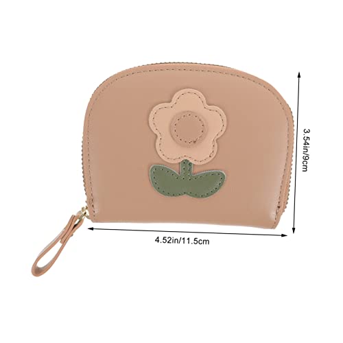 Women Wallet Card Slots Clutch Purse for Women Metal Zipper Purse Id Slot2