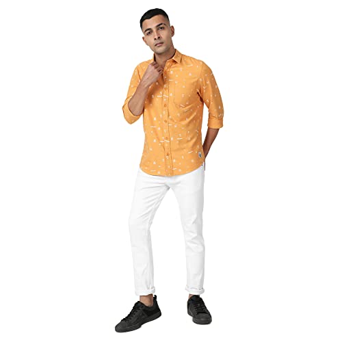Image of Lee Men's Printed Slim Fit Shirts