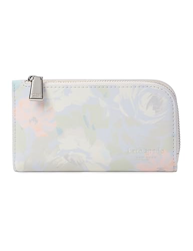 Devin スムースレザー スモール スリム 二つ折り財布, Hidden Garden Multi, One Size