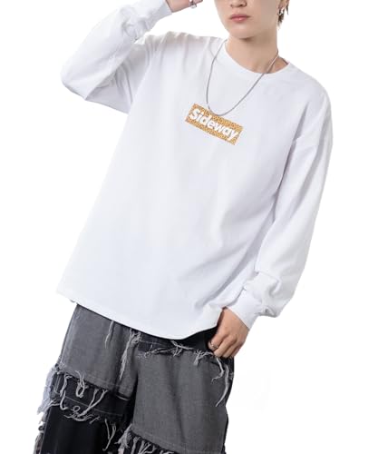 【SIDEWAYSTANCE】ジラフボックスロゴ長袖Tシャツ