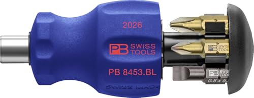 PBスイスツールズ 差替式ビットドライバー”ブルースタビーインサイダー” 8453BLCN