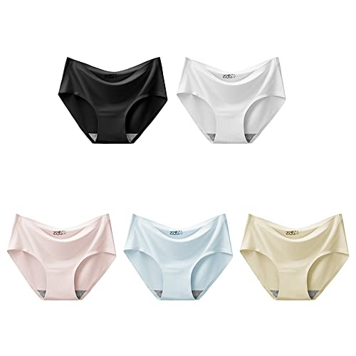 Sous-vêtement de bikini pour femme anti-marques taille moyenne lot de 5