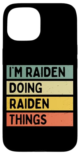 I'm Raiden Doing Raiden Things �ʔ������� �X�}�z�P�[�X iPhone 15 �p