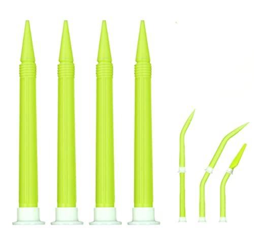 Image of Long Caulk Nozzles 4-Pack | 7.48 inch Extended Tip for Deep Gaps & Cracks | Straight Precision Applicator | Universal Fit Silicone Tool for Hard-to-Reach Spaces