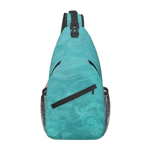 Mochila Sling Crossbody Negra Deportiva miniatura 1