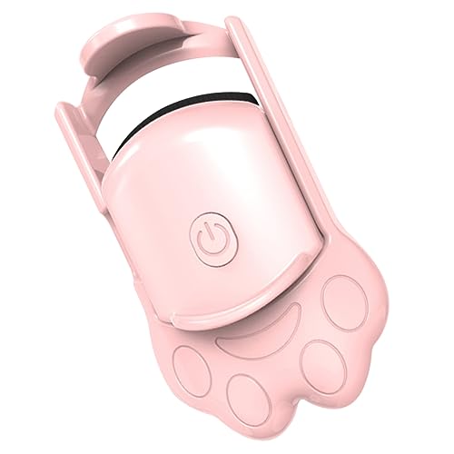 PLAFOPE Fast Heating Eyelash Curler Electric Eyelash Tool Large Heating Area No Pulling