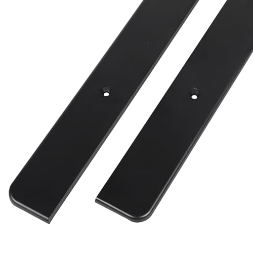 Placas Protectores Extendidas Negros para Harley Touring 1993-2013 miniatura 3