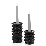 Flenpptly Candle Stick Candle Holder Candlestick Holders Marble Taper Candle Holders Set of 2 Fits T