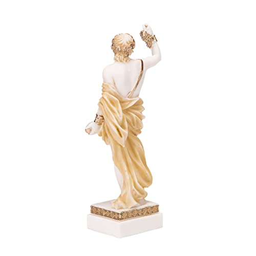 Estatua de Dionisio dios griego del vino 6.2 pulgadas miniatura 6