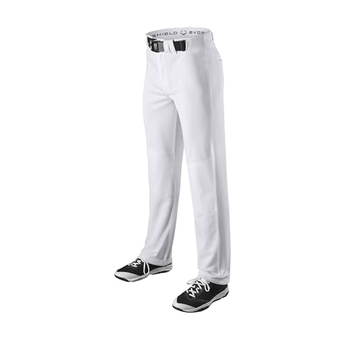 EvoShield Youth Salute Baseball Uniform Pants - Open Bottom and Knicker Style - Pinstripe and Solid