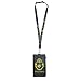 Harry Potter Hogwarts Lanyard with Passport Holder, Clear ID Card Slot, Coin Zipper Pouch and Detachable Neck Strap, Summer Vacation 2022 Travel Accessories, 7 inches