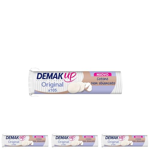 Demak'Up Original 105 Dischetti Struccanti - 80 g (Confezione da 4)