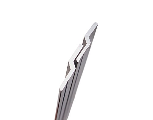 Heavy Duty Picture & Mirror Hanger Z Bar/French Cleat - Floating Hanging System + Fittings - 150mm