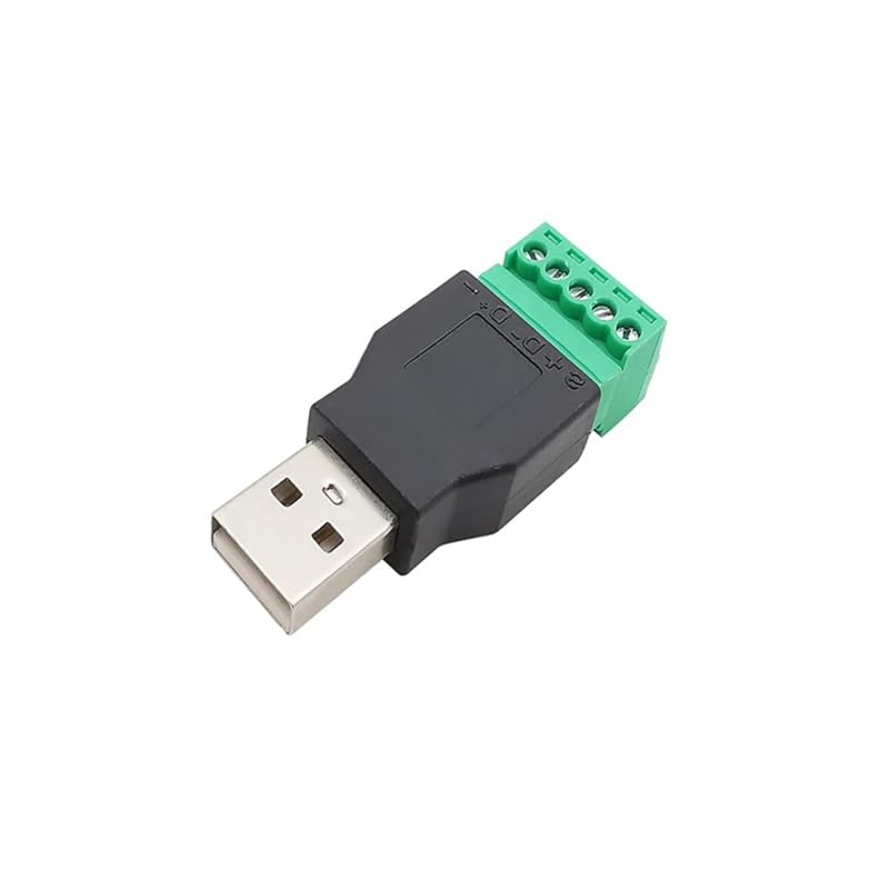 CBN-098M USB 2.0 Type A Male to 5 Pin Screw Connector-image-28