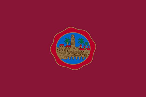 Drapeau de Cordoue Espagne grand format aux finitions premium - 2