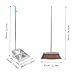 Beavorty Broom and Dustpan Set Long Handle Kitchen Broom Dustpan Set Home Cleaning Tool