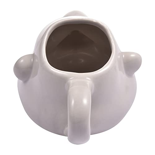 Ceramic Egg Separator,Decorative Egg Strainer | Household Kitchen Gadget Tools Bogeyman Egg Yolk and Egg White Extractor Practical Household Small Egg Filter Tebinzi