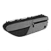 1.6L Mountain for Bike Frame Bag, Waterproof Polyester Cycling Storage Bag with Zipper for Road Bikes, Black（Gray）