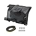 LDETXY Electronic Device Holder with Storage Box for Can Am Defender, Phone Ipad Tablet GPS Holder Mounts Organizer Tray for Can-Am Defender HD5 HD8 HD10 MAX 2016-2023 Accessories
