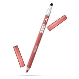 Pupa Milano True Lips Blendable Lip Liner - Dual-Ended Matte Lining Color and Brush - Light and Crea