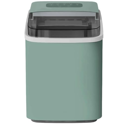 Máquina portátil fabricadora de hielo para encimera AMNOOL, tipo cubos, color gris