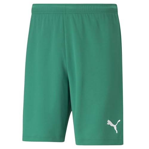 PUMA Herren Teamrise Shorts, Pepper Green-puma White, XL EU