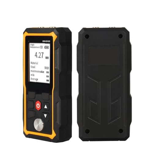 Medidor Digital de Espesor de Capa, Medidor Ultrasónico de Espesor de Pintura para Plástico, Vidrio, Cerámica, Metal, Acero y Tubos de Acero Inoxidable, para Inspección de Pintura y Evaluación de Vehículos Usados miniatura 2