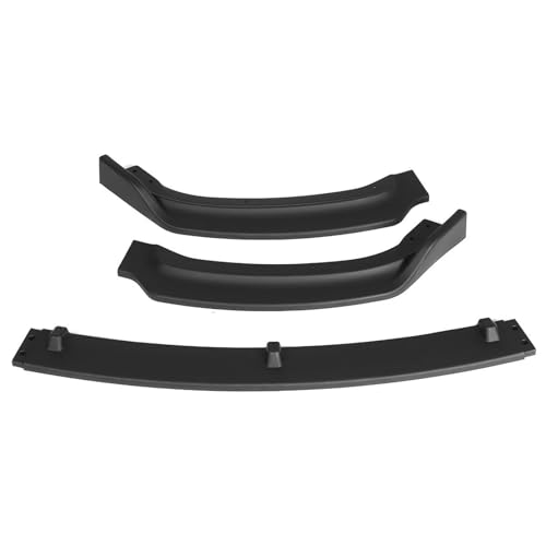 Pare-Chocs Avant Voiture pour BMW Série 3 F30 F35 2016-2019 ABS Voiture Pare-Chocs Avant Splitter Lame Spoiler Diffuseur Protection Kit Carrosserie Spoiler Pare-Choc Avant(Matte Black)