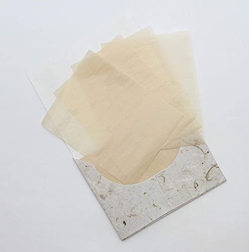 Kai Oil Control Blotting Paper Natural Japanese Paper,Travel-friendly- (100 Pcs) 2