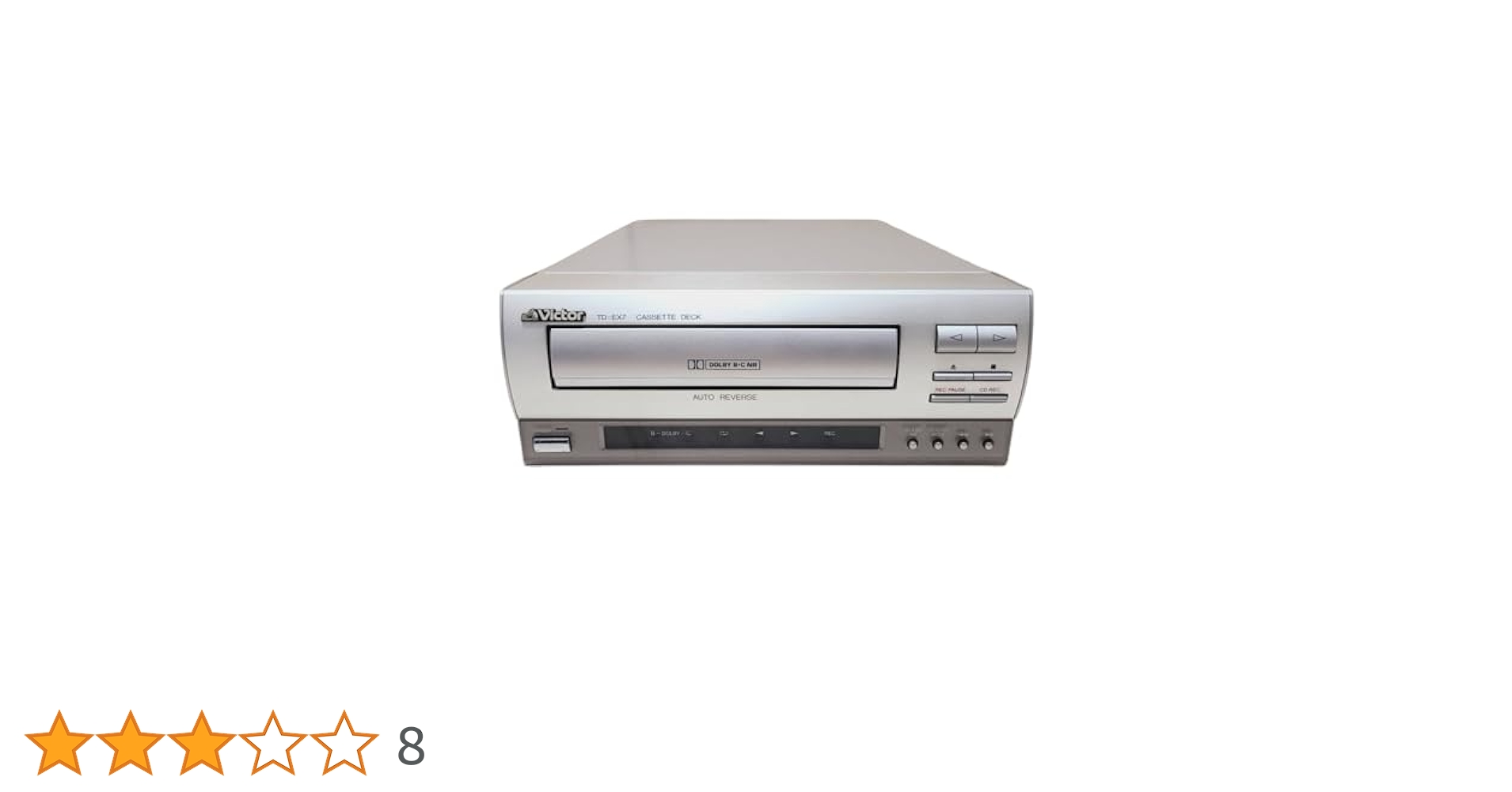 JVC　カセットデッキ  TD-EX7 Amazon.co.jp: Victor ビクター JVC TD-EX7 オートリバース