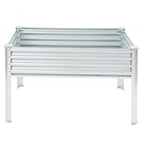 Loobiiny Metall-Pflanzgefäß,Gartenhochbeet Mit Beinen,Pflanzbeet FüR GemüSe, Obst Und Blumen,120...