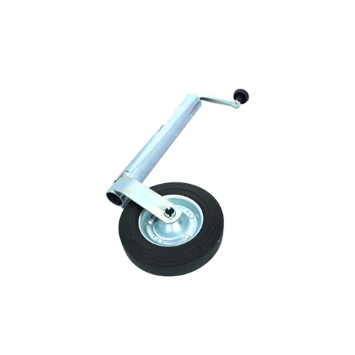 Rueda jockey para remolque Carpoint 0410201 con goma de 48 mm 2